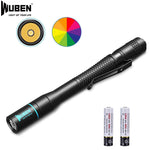 WUBEN E19 LED Pen Flashlight High CRI 200Lumen 4 Light Modes Waterproof Penlight Military Grade Medical Mini Torch