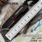 Swiss Tech ST014008 Mini Opening Knife Folding Multi-function Portable Car Keychain Express Outdoor Hunting Camping Gift EDC