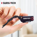 Swiss Tech ST014008 Mini Opening Knife Folding Multi-function Portable Car Keychain Express Outdoor Hunting Camping Gift EDC
