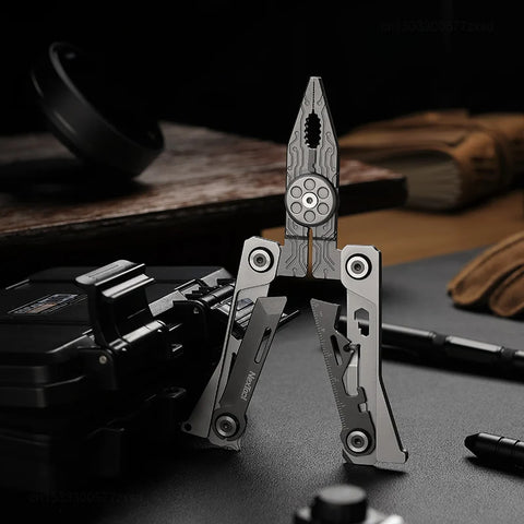 Nextool Mini EDC Multi-Tool Screwdriver Wrench Pliers Knife Bottle Opener Multifunctional Folding Pocket Hand Tools for Outdoor