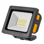 USB Rechargeable LED Flashlight Rotate Bracket Portable Pocket Light Multifunctional COB Work Lamp Mini Keychain LED Light