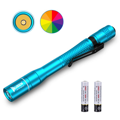 WUBEN E19 LED Pen Flashlight High CRI 200Lumen 4 Light Modes Waterproof Penlight Military Grade Medical Mini Torch