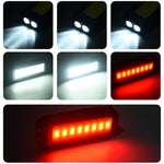 USB Rechargeable COB Work Light LED Flashlight Power Bank 18650 Portable Camping Lamp with Magnet Waterproof Lantern