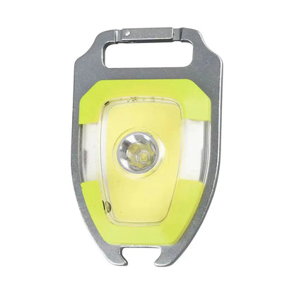Mutifuction Portable keychain light LED Flashlight COB Emergency Lamp For Cigarette lighter Corkscrew Outdoor Camping Work Light