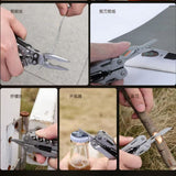 SOG PL1001/PL1002 Folding Multitool Pliers Multi-functional Combination Tool Pliers EDC Outdoor Equipment