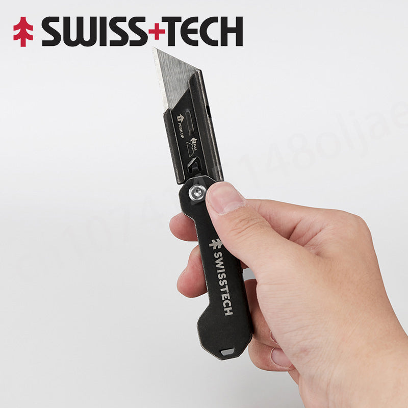 Swiss+Tech Folding Utility Knife Unpacking Express Knife Paper Knife W ...