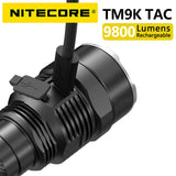 NITECORE TM9K TAC 9800 Lumens Strong Light Tactical Flashlight