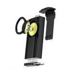 Keychain Light Type-C USB Rechargeable 6 Lighting Modes Magnetic Tail Wide-angle Protable LED Flashlight