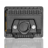 USB Rechargeable LED Flashlight Rotate Bracket Portable Pocket Light Multifunctional COB Work Lamp Mini Keychain LED Light