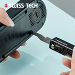 SwissTech 9-in-1 Multi-function Box Opener Scissors Screwdriver Multi-function Combination Tool