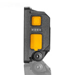 USB Rechargeable LED Flashlight Rotate Bracket Portable Pocket Light Multifunctional COB Work Lamp Mini Keychain LED Light