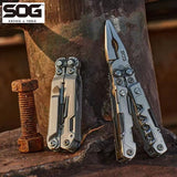 SOG PL1001/PL1002 Folding Multitool Pliers Multi-functional Combination Tool Pliers EDC Outdoor Equipment