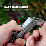 SWISS TECH 13 in 1 Folding Multi Tool Outdoor Pocket Mini Camping Portable Multitool