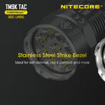 NITECORE TM9K TAC 9800 Lumens Strong Light Tactical Flashlight