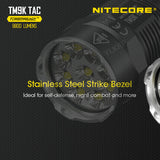 NITECORE TM9K TAC 9800 Lumens Strong Light Tactical Flashlight