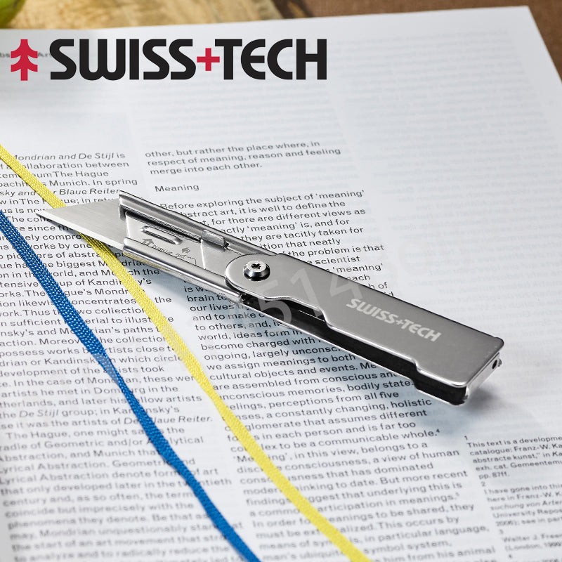 Swiss+Tech Folding Utility Knife Unpacking Express Knife Paper Knife W ...