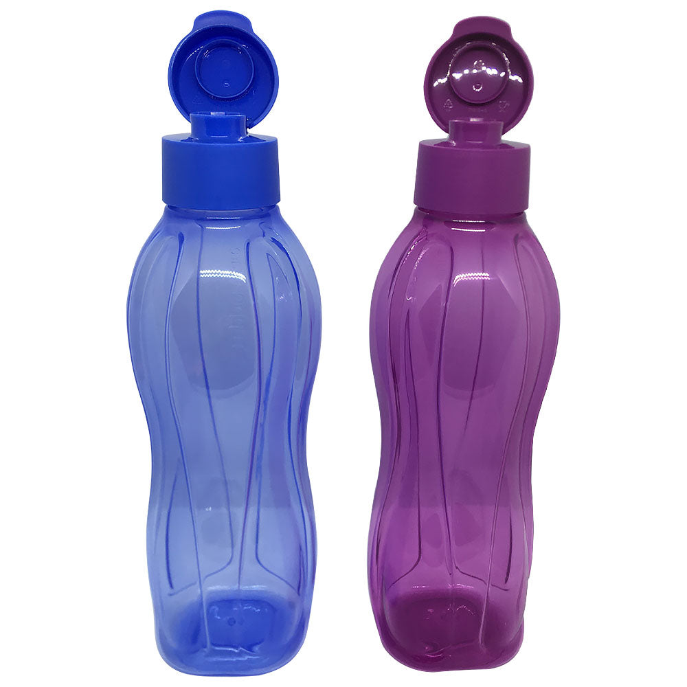 Tupperware ECO Twin Pack 1L Flip Top Drinking Bottle