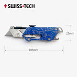 SwissTech Multi-function Art Knife Small Unpacking Express Box Opener Paper Cutting Combination Tool