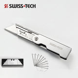 Swiss+Tech Folding Utility Knife Unpacking Express Knife Paper Knife Wallpaper Knife Small Cutting Blade