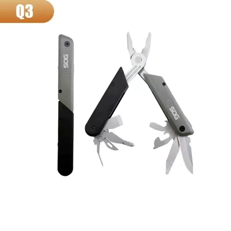 SOG Q1 / Q2 / Q3 / Q4 Pen Scissors Multifunctional Folding Pliers Bottle Opener Outdoor Combination Tool Pliers
