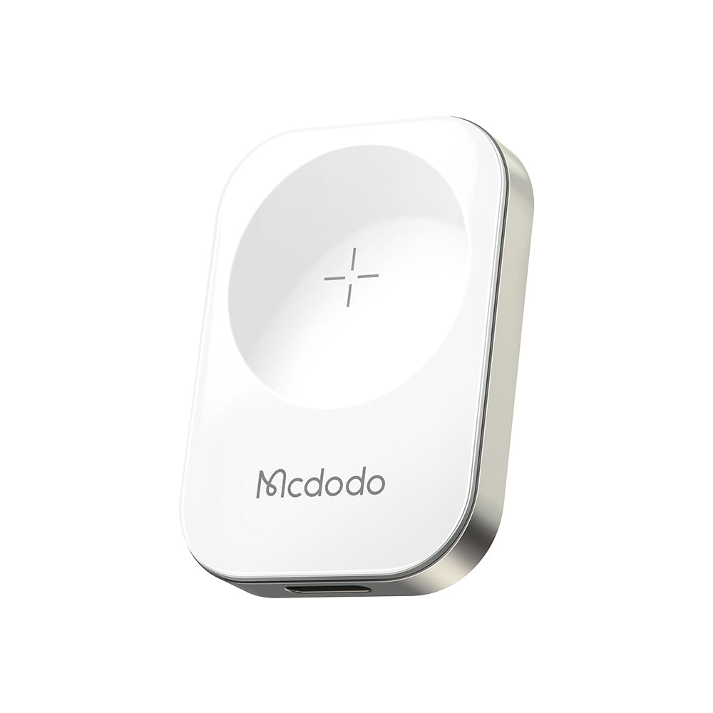 MCDODO Wireless Charger for Apple Watch USB-C Fast Charging Magnetic Travel Charger
