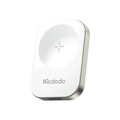 MCDODO Wireless Charger for Apple Watch USB-C Fast Charging Magnetic Travel Charger