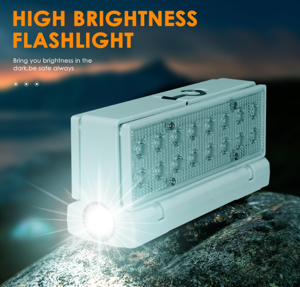 2 in 1 Solar & USB Camping Light Lantern Flashlight Foldable | X-6609