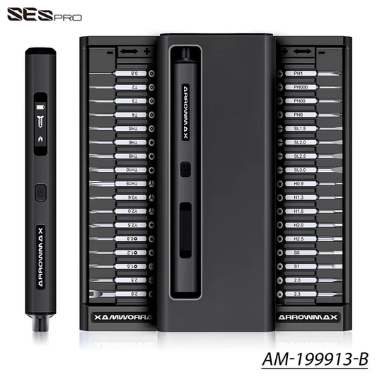 Arrowmax Electric Precision Screwdriver SES Pro 34 in 1
