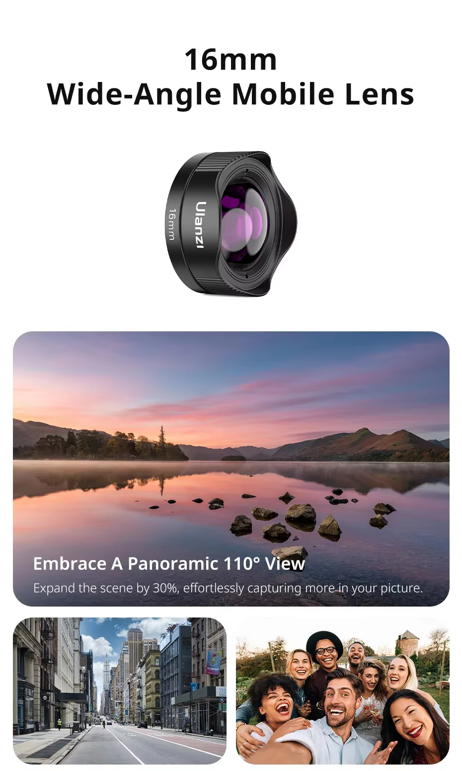 ULANZI CL-005 Wide Angle Lens Phone Camera Lens