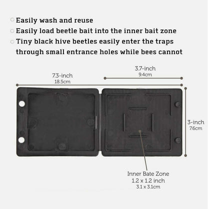 30pcs Hive Beetle Trap Beetle Barn Trap Set