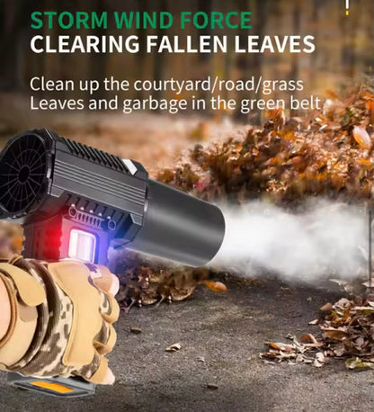 F029 Violent Fan Dual Blow-Suction W/Light+2*Attachments
