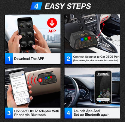 Vgate iCar Pro BLE4.0 OBDII Diagnostic