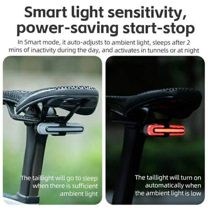 ROCKBROS REX02 Smart Bicycle Tail Light LED