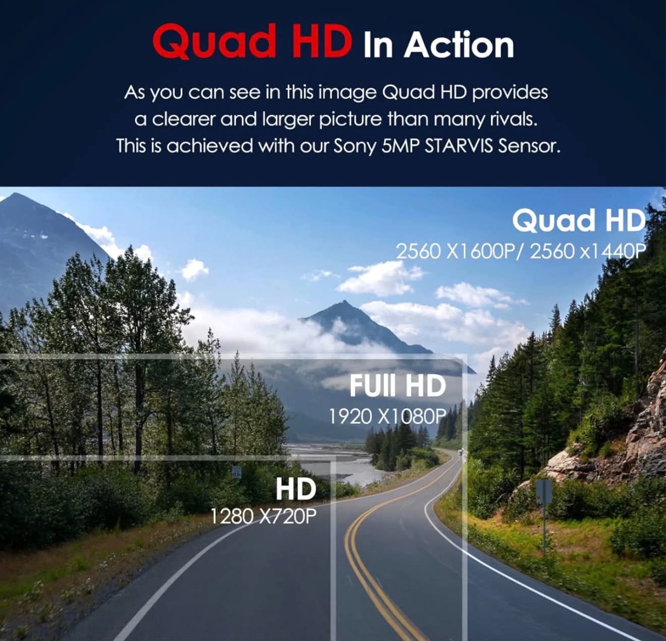 VIOFO A119 V3 Quad HD+ Car Front Dash Camera