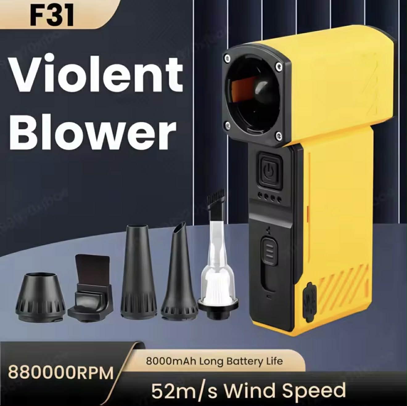 Violent Fan F031 Blower / Vacuum Suction / Extraction / Fill