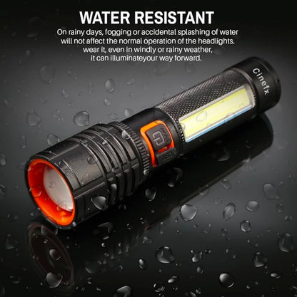 Power Style White Laser + COB Torch | PS-LED+COB-GB