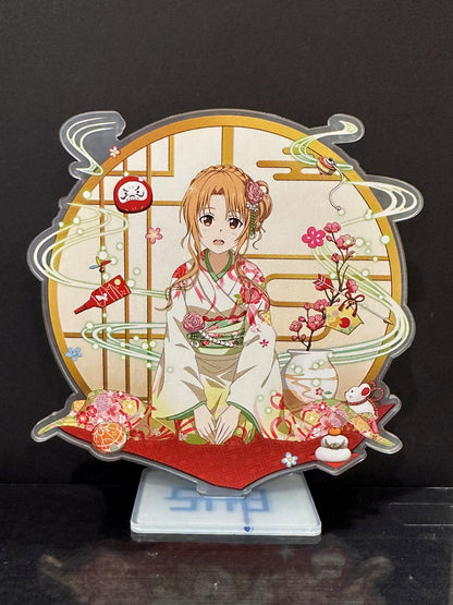 Sword Art Online SAO Acrylic Character Decorator Stand Anime Kirito Asuna Shinon