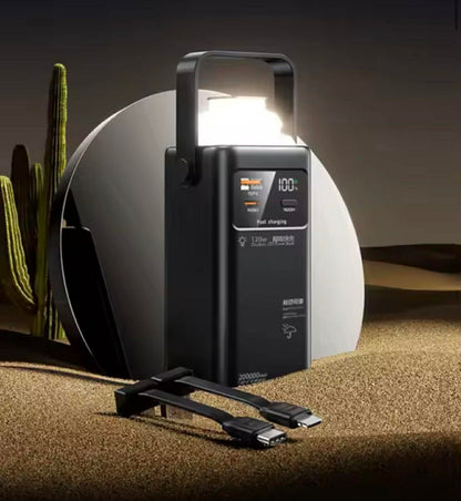 4in1 Power Station 20000mAh PD Fast Charge W/Built-in Cable | AS47