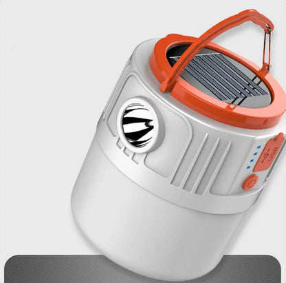 HS-V66-1 Solar Camping Lamp Rechargeable W/Hook