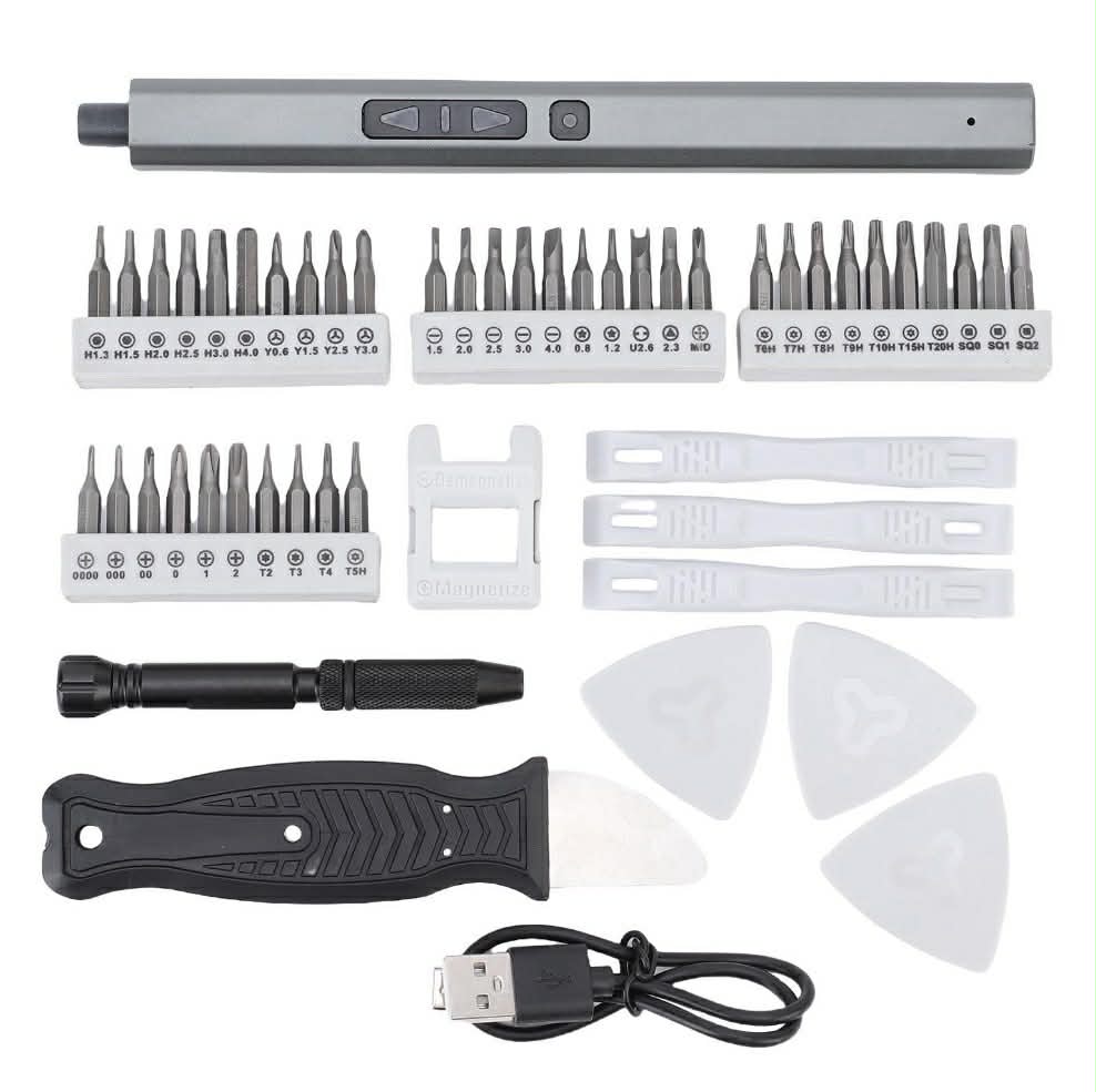 50-in-1 Cordless Precision Magnetic Electric Screwdriver Set