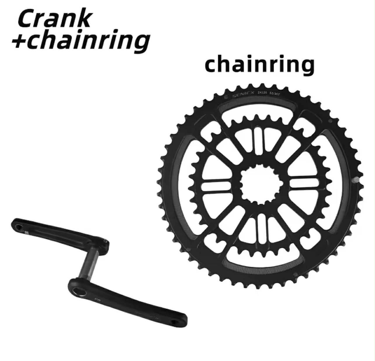 SENICX PR3 Bicycle Crankset 2X11S 46/30T