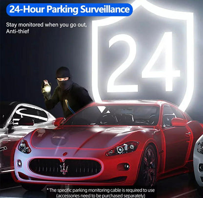 4K UHD 3” Dash Cam Front &amp; Rear Car DVR WIFI W/APP