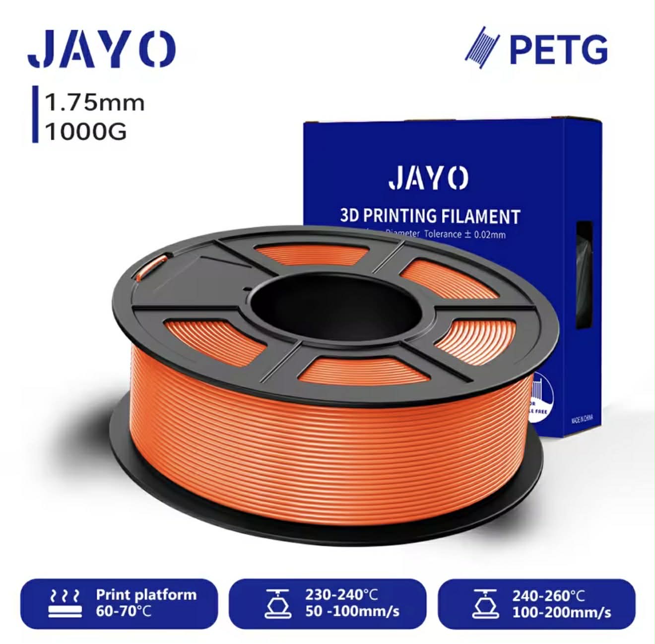 JAYO PETG 3D Filament | 1KG