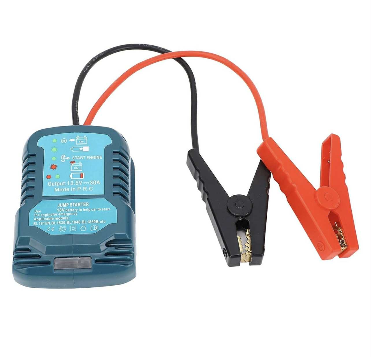 12V Car Starter Portable for BL1815N BL1830 BL1840 BL1850B 18V Li Ion Battery