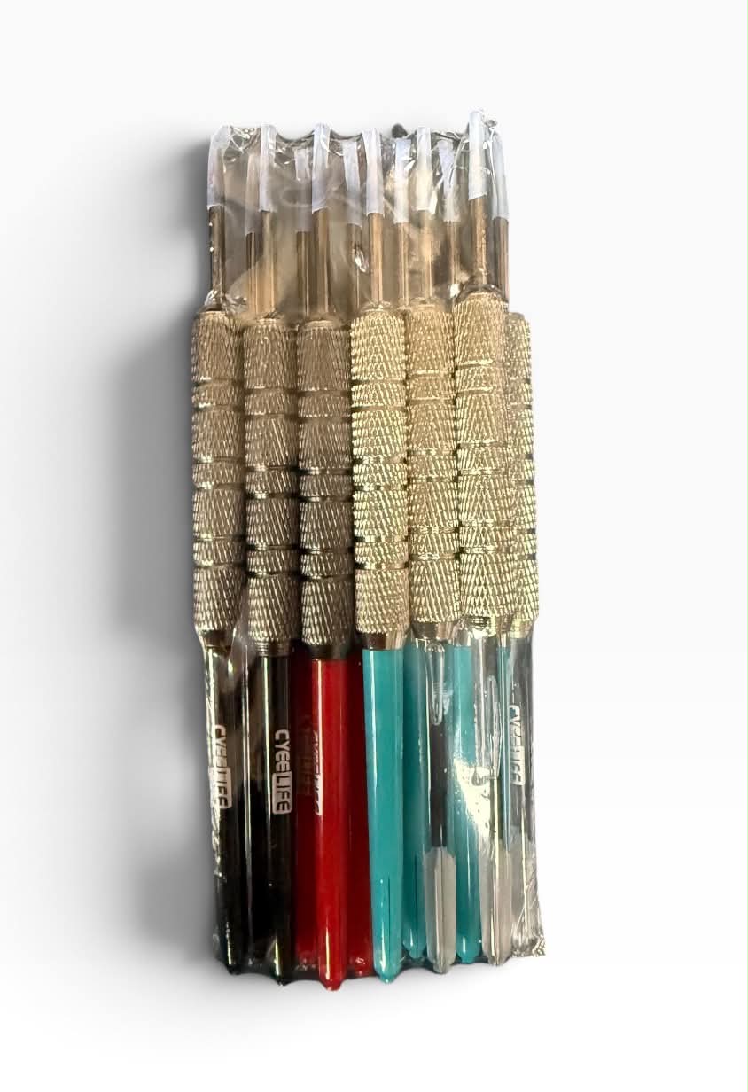 CYEELIFE 12pcs Steel Tip Darts 20g W/PVC Shafts | 4 Colours