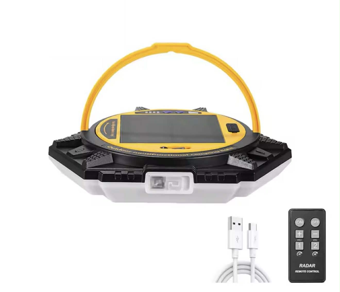 Camping Light + RGB Atmosphere String Light Solar W/Remote | D86-2