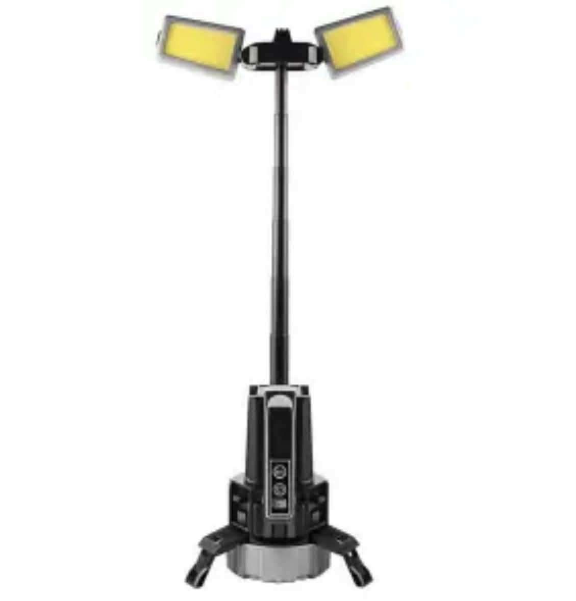 Dual-Light Pro Hand Lantern 3*LED+2*COB Telescopic Floodlights
