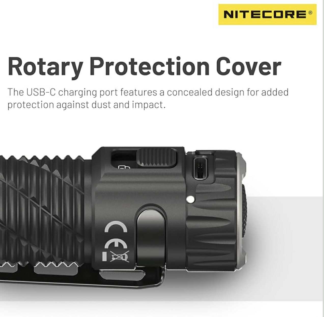 NITECORE Lumin Shield EDC35 5000LM Torch