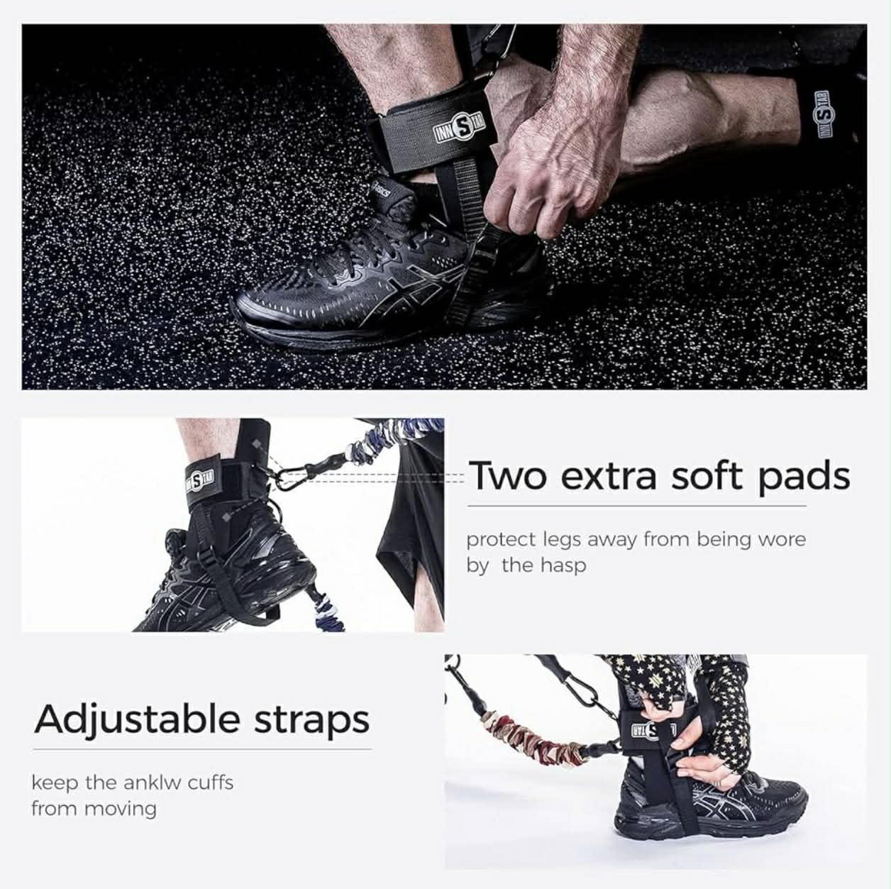 INNSTAR MMA Boxing Training Resistance Belt Band Set | 175LBS Beginner