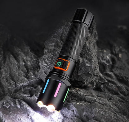Power Styles Fluorescent White Laser LED Torch